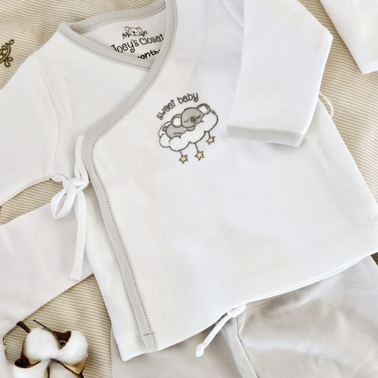 Sweet Baby Jacket and Pant Set | Unisex Hypoallergenic Baby Clothes | joeyscloset.com