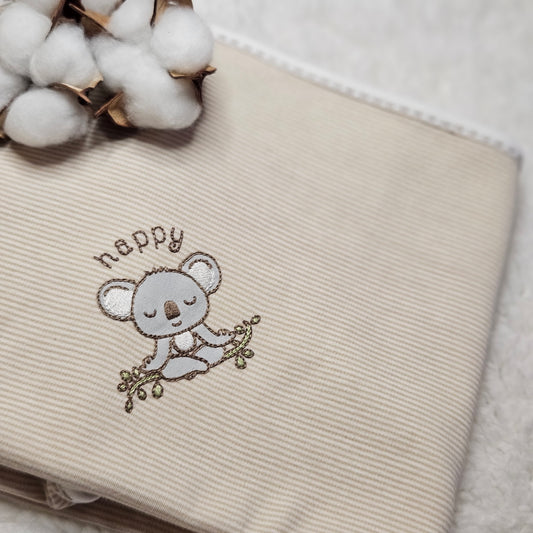 Blanket, Happy Koala | Hypoallergenic Pima cotton for baby’s comfort | joeyscloset.com