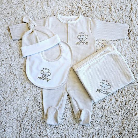 Happy Koala Gift Set | Hypoallergenic cotton | joeyscloset.com