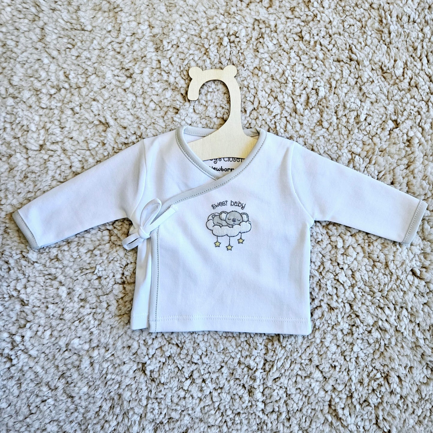 Sweet Baby Collection Baby Jacket | Gentle on newborn’s delicate skin | joeyscloset.com