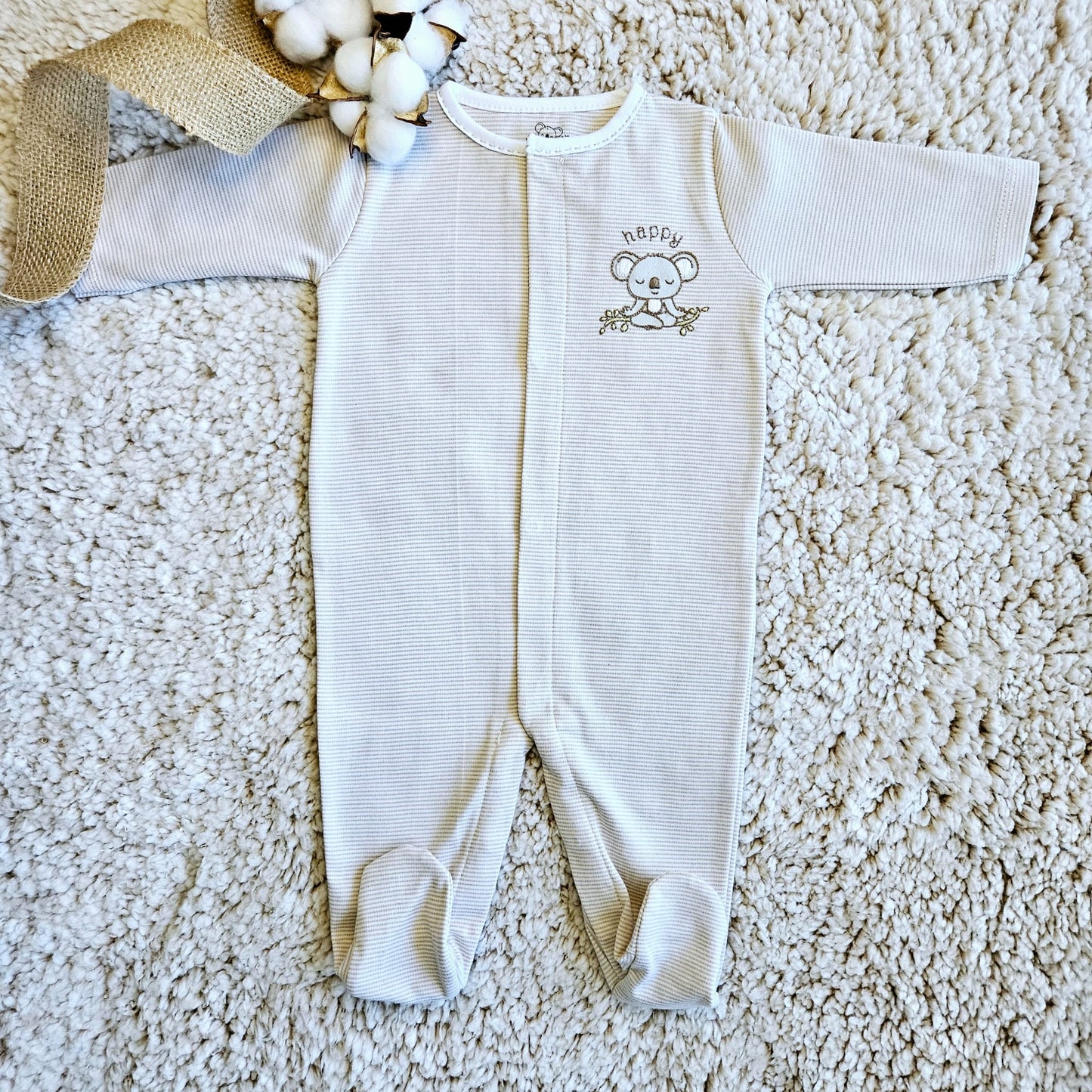 Happy Koala Baby Footie | Baby Clothing for Sensitive Skin | Joeyscloset.com