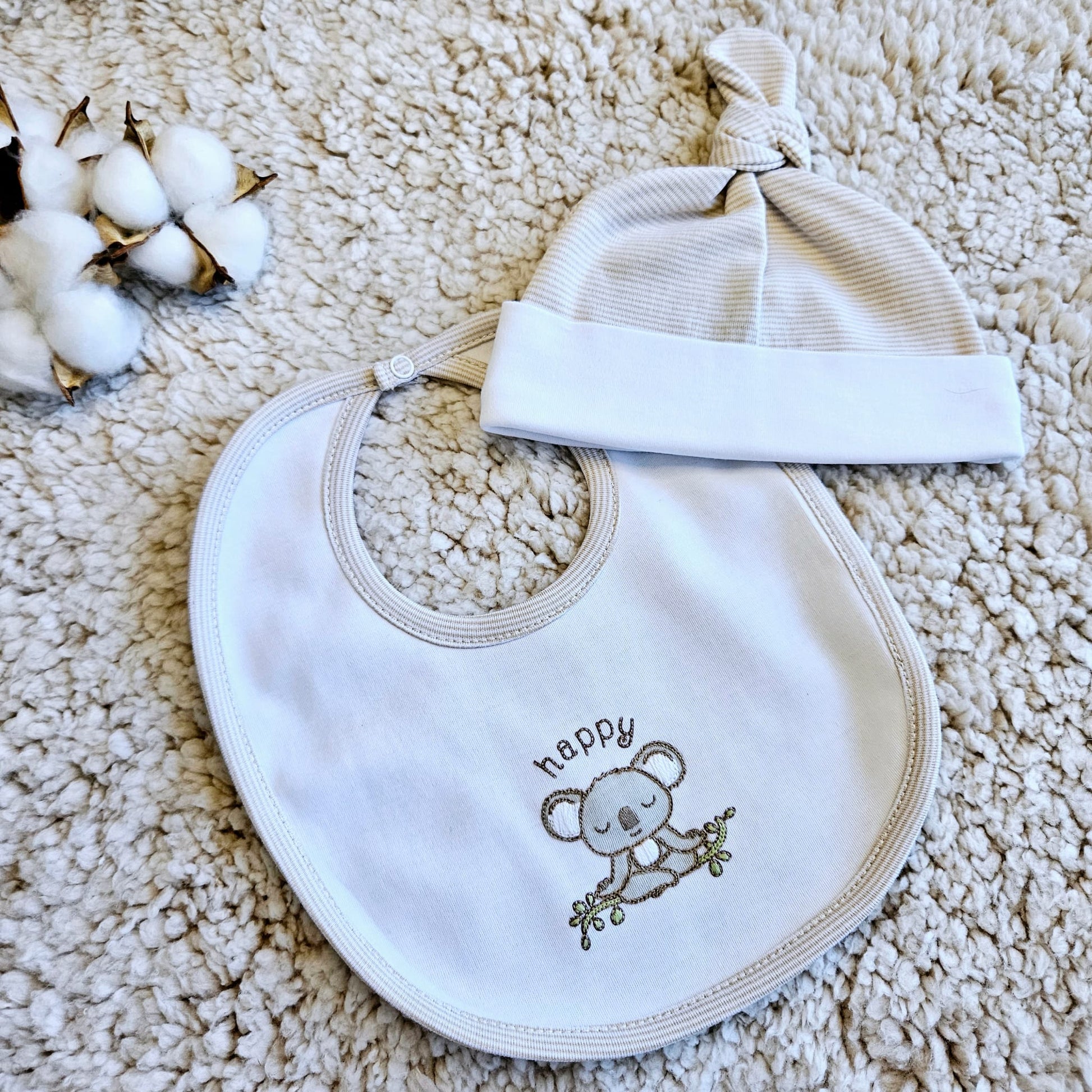 Hypoallergenic Pima cotton | Happy Koala Gift Set | Joey's Closet