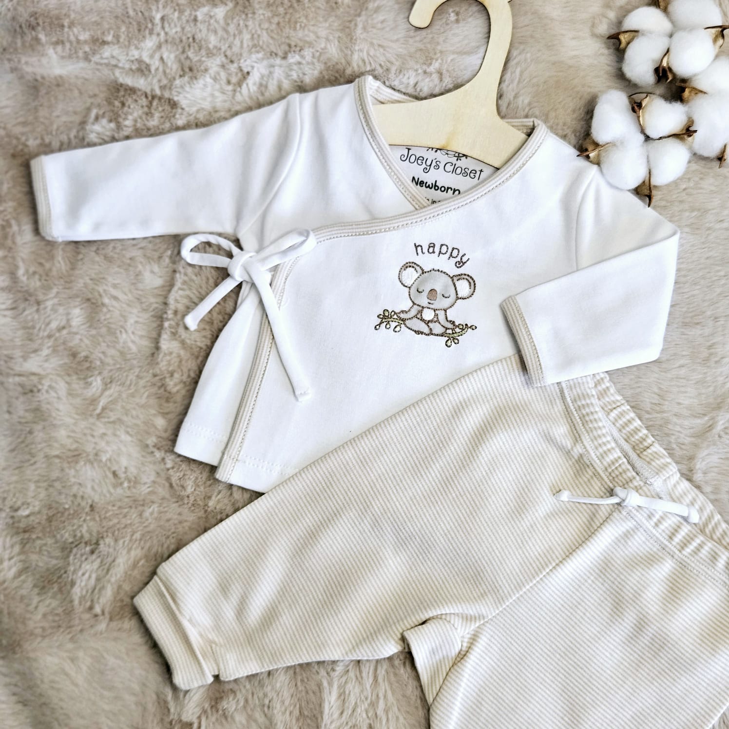 soft and gentle baby clothes | Sweet Baby Jacket in hypoallergenic Pima cotton for baby’s comfort | Joey’s Closet